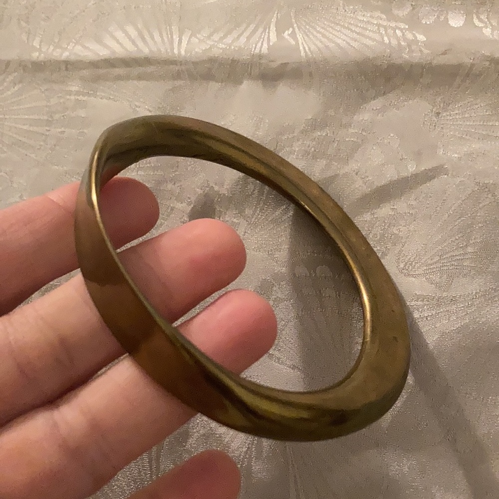 Handmade copper bangle - Picture 6 of 6